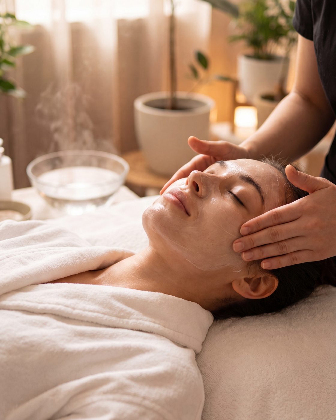 Relaxing spa experience